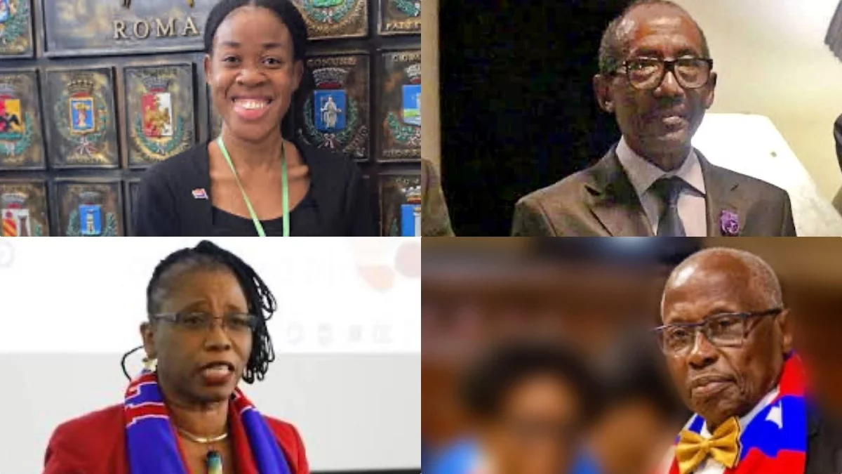 Haiti - Italy : Four Haitian personalities honored in Italy
