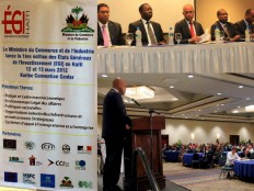 Haiti - Economy : First day of the States General of the Investment