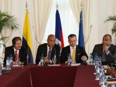 Haïti - Politique : Le point sur la réunion de travail avec la Colombie et Curaçao