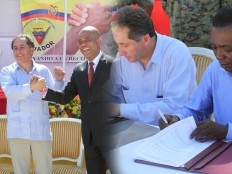 Haïti - Reconstruction : Martelly et Joazile à Petite Rivière de l’Artibonite