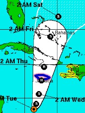 Haiti - Environment : Sandy, Haiti in orange vigilance