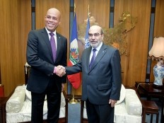 Haïti - Agriculture : Le Président Martelly au Siège de la FAO (Rome)
