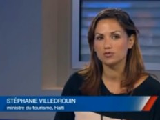 Haiti - Tourism : Stephanie Villedrouin signed in Montreal, a partnership agreement with Transat