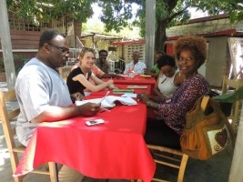 Haiti - Tourism : The Museum of Carnival of Jacmel on track