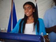 Haïti - Social : Chloé Barthe-Gattereau remporte le grand Prix du concours de plaidoirie