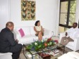 Haïti - Diplomatie : Message de Sympathie de Jocelerme Privert à la France