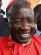 Haiti - Senegal : The Haitian students at the table of Cardinal Adrien Sarr