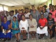 Haïti - Économie : Formation sur la fabrication de blocs de construction en paille de riz