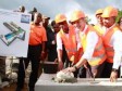 Haïti - Économie : Pose de la première pierre du micro-Parc industriel de Moreau/Camp-Perrin