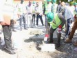 Haïti - Éducation : Pose de la première pierre du Lycée National de Frères