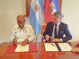 Haïti - Argentine : Signature d’une accord de formation diplomatique