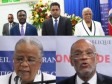 Haïti - FLASH : Installation du HCT discours de Mirlande Manigat et du P.M. Henry (Vidéo)