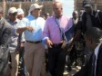 Haiti - Reconstruction : Martelly visit the site of the University «Roi Henri Christophe»