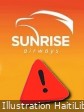 Haïti - FLASH : Sunrise Airways annonce le report de la reprise de ses vols vers Cuba