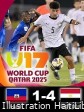 Haiti - Qatar 2025 World Cup : The «Pharaohs» inflict a heavy defeat on the Grenadiers [1-4] (video)