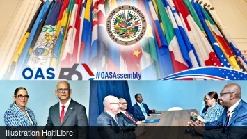 Haiti - Politic : Fruitful exchanges between Raina Forbin and Albert Ramdin