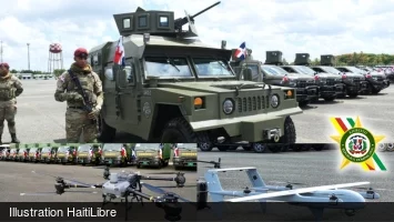 Haïti - Rép. Dom. : Renforcement des capacités opérationnelles de l’armée dominicaine