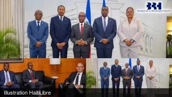 Haiti - Economy : Installation of the new Board of the BRH
