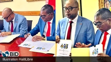 Haiti - FAES/MSPP : Signing of a MoU to strengthen access to essential health services