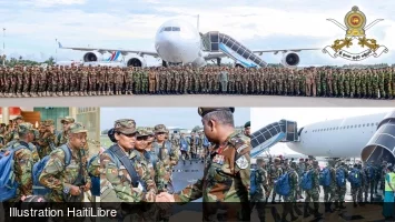 Haiti - FLASH : 500 Sri Lankan soldiers sent to reinforce the GSF
