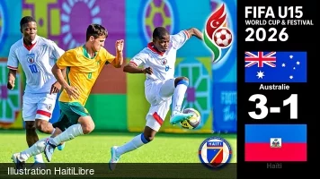 U15 World Cup : Haiti falls [1-3] against Australia